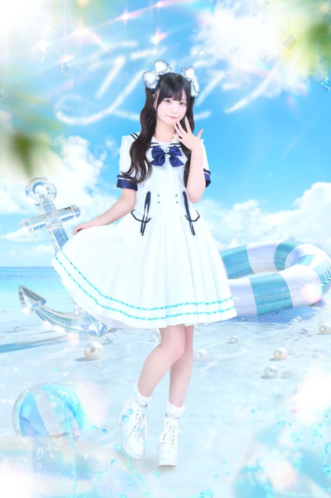 【衣装】2026 Summer Visual お披露目 コスチューム｜LASTSCINE（ラストシーン）水空 ゆん